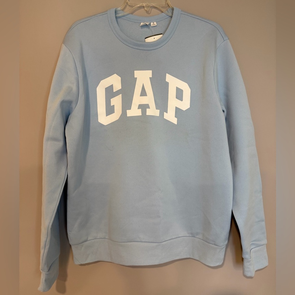 GAP Light Blue Logo Sweatshirt (NEW)